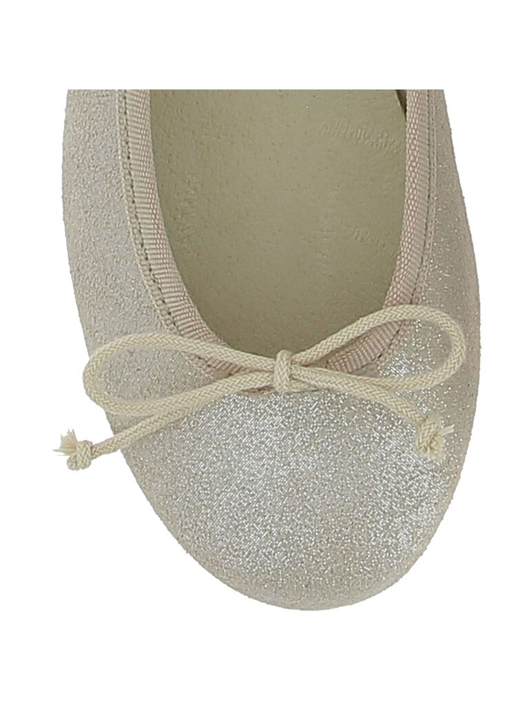 Ballerine en cuir fille