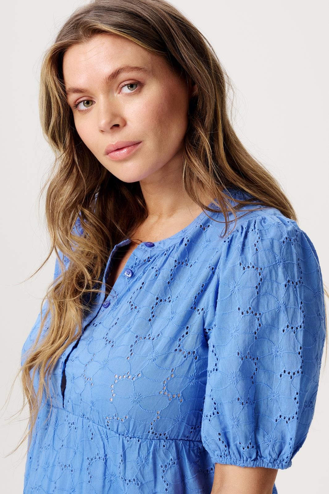 Noppies Maternity Blouse Karlijn - Cornflower