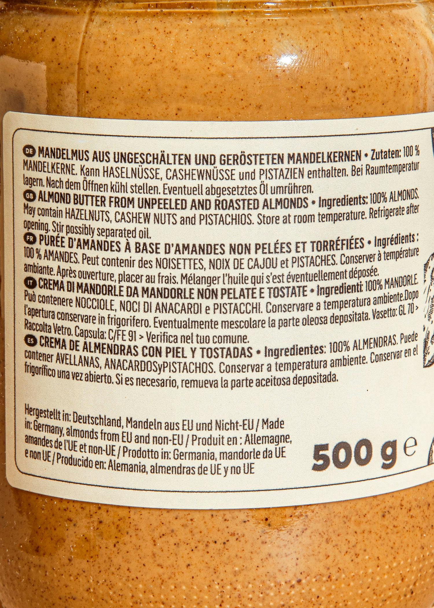 Braunes Mandelmus 500 g