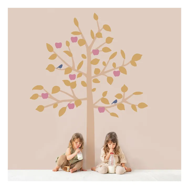 MIMI'lou Sticker géant Pommier | Rose