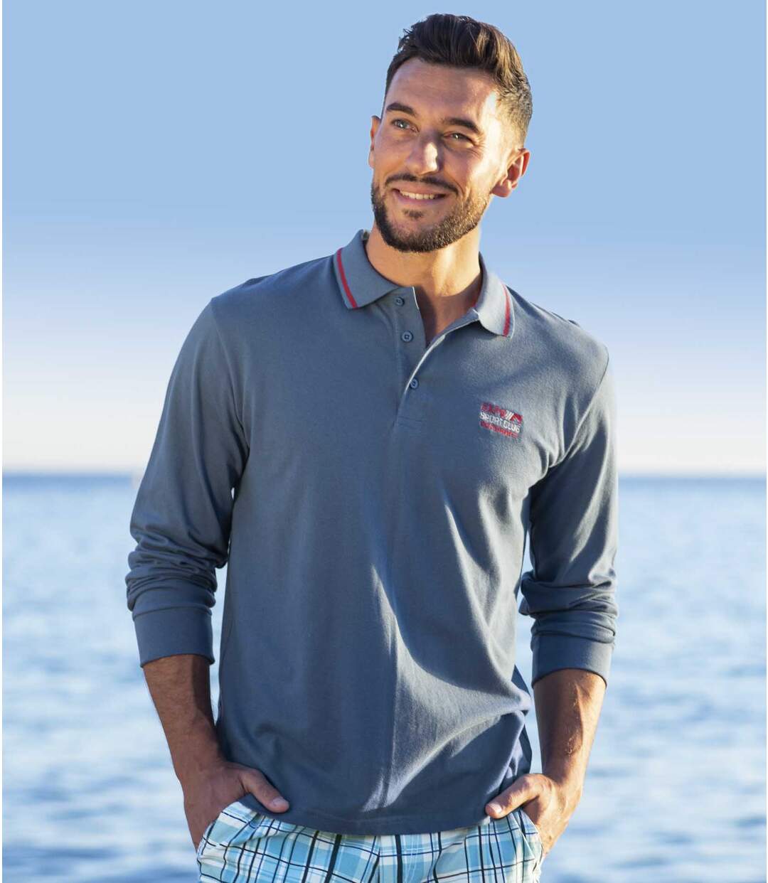 Lot de 2 Polos Maille Piquée Sporting