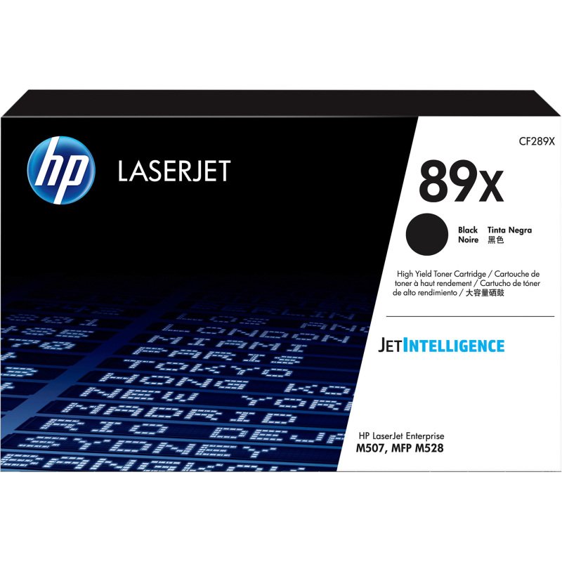 HP 89X - CF289X toner haute capacité noir pour imprimante laser
