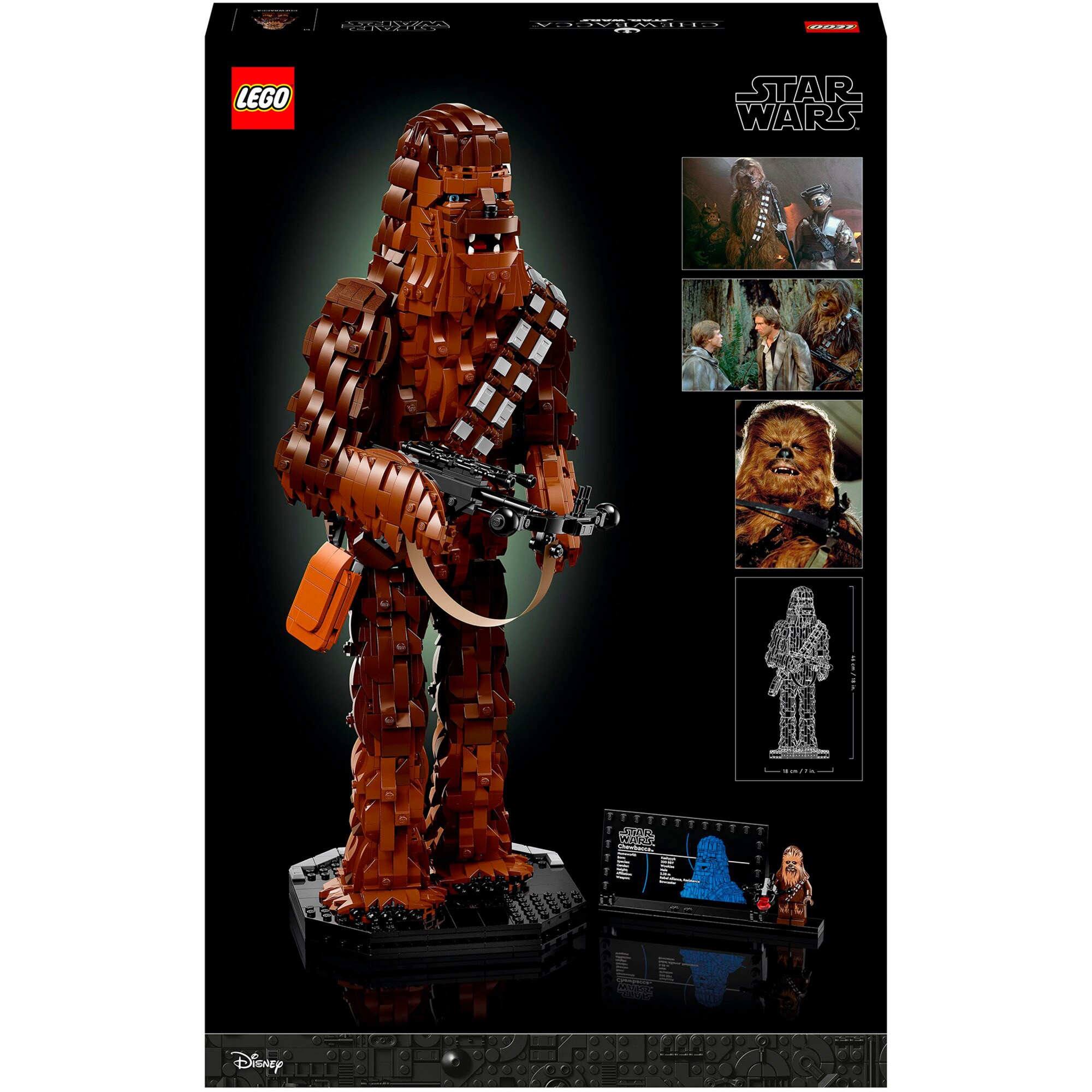 LEGO Konstruktionsspielzeug Star Wars Chewbacca