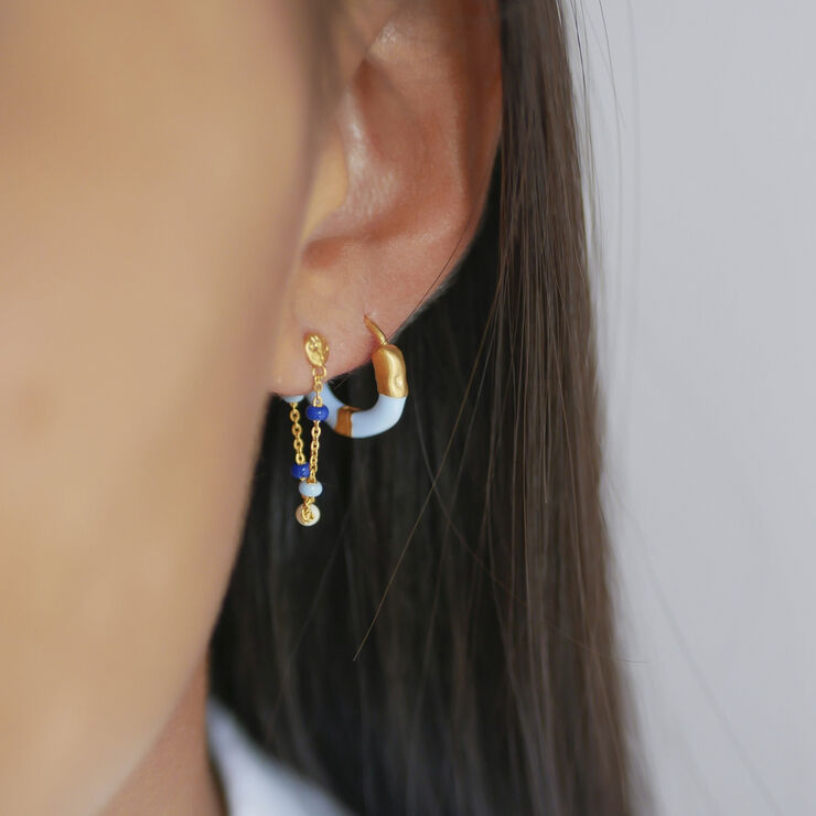 ENAMEL Copenhagen Earring, Lola Marine