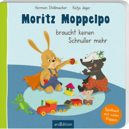 ars Edition Moritz Moppelpo braucht keinen Schnuller mehr