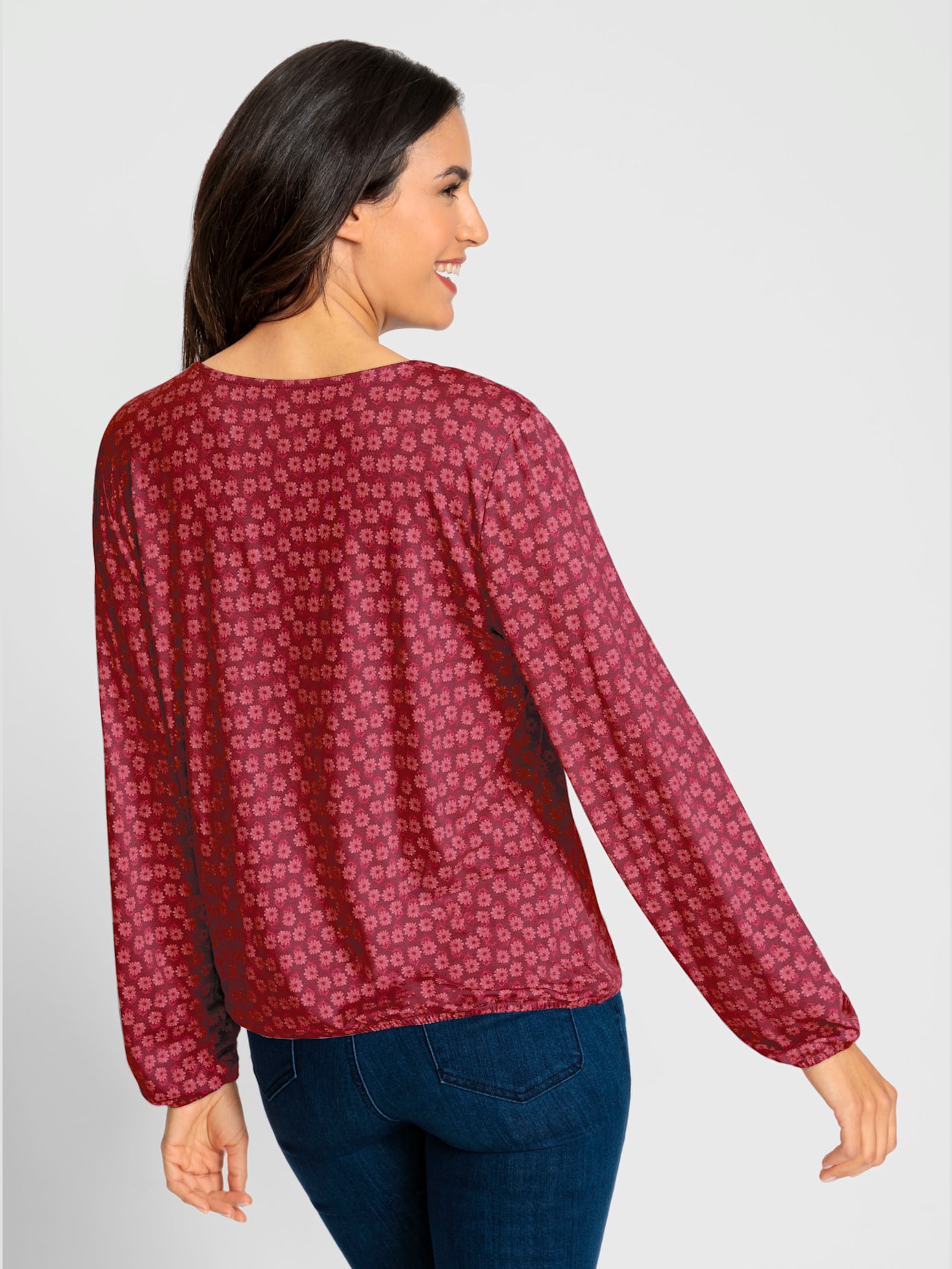 T-shirt imprimé viscose