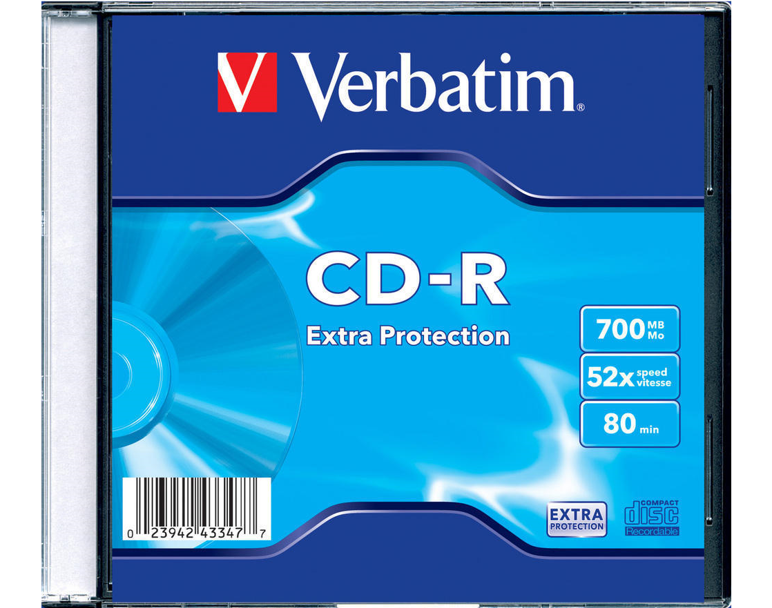 1CD-R VERBATIM HI-SPEED 43147 VBCDR011