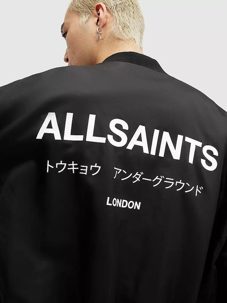ALLSAINTS Blouson UNDERGROUND schwarz