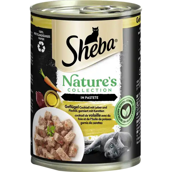 Katze Nassfutter Nature's Collection in Pastete mit Geflügel