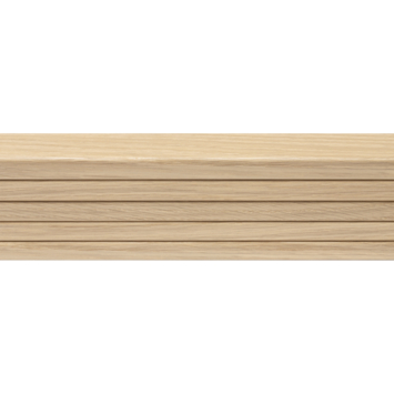 Lattenwand Decowall MDF eiken, lengte 260cm, 5 stuks