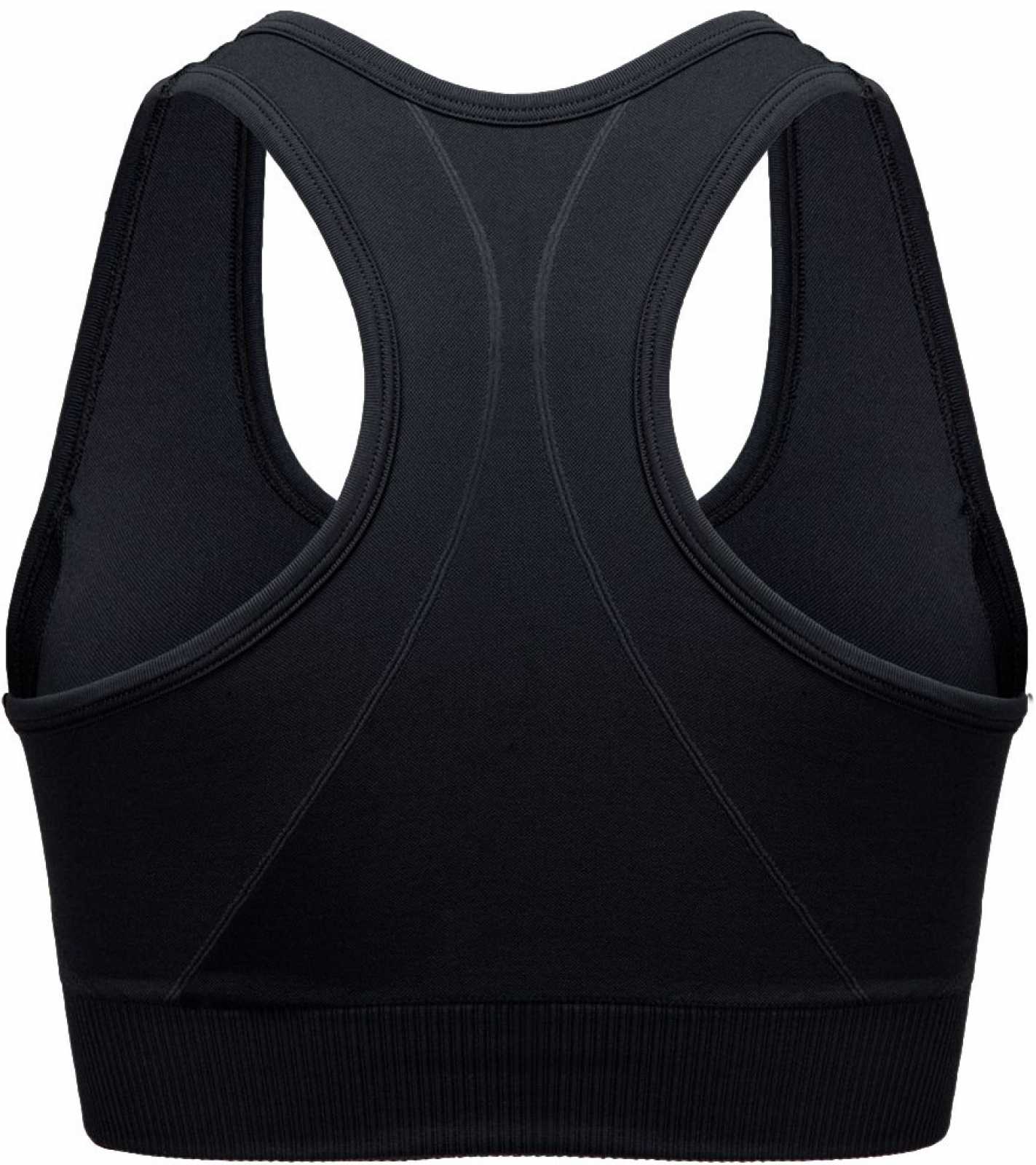 Sutiã esportivo sem costura Gorilla Wear Yava, preto.