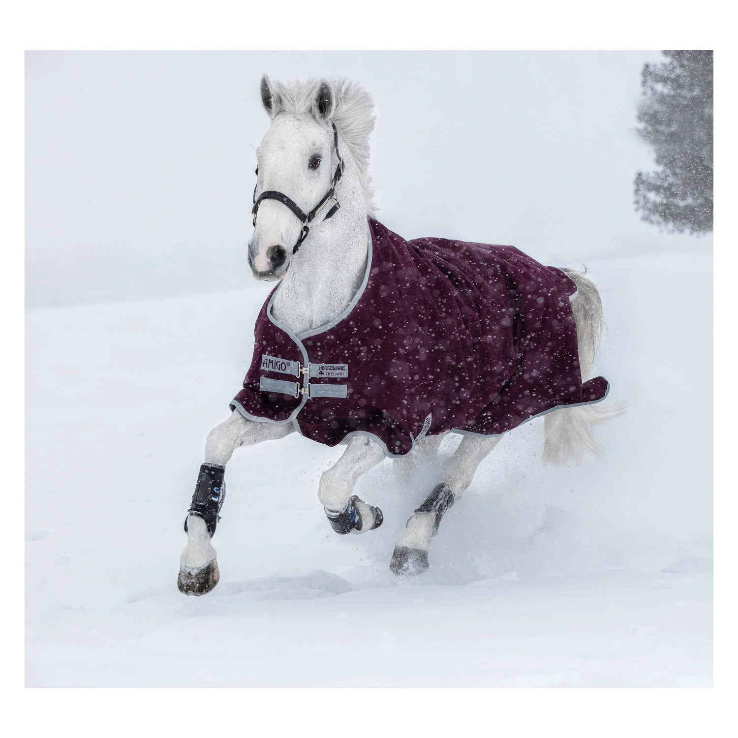 HORSEWARE Outdoordecke AMIGO Hero Ripstop 200 g - feige silber