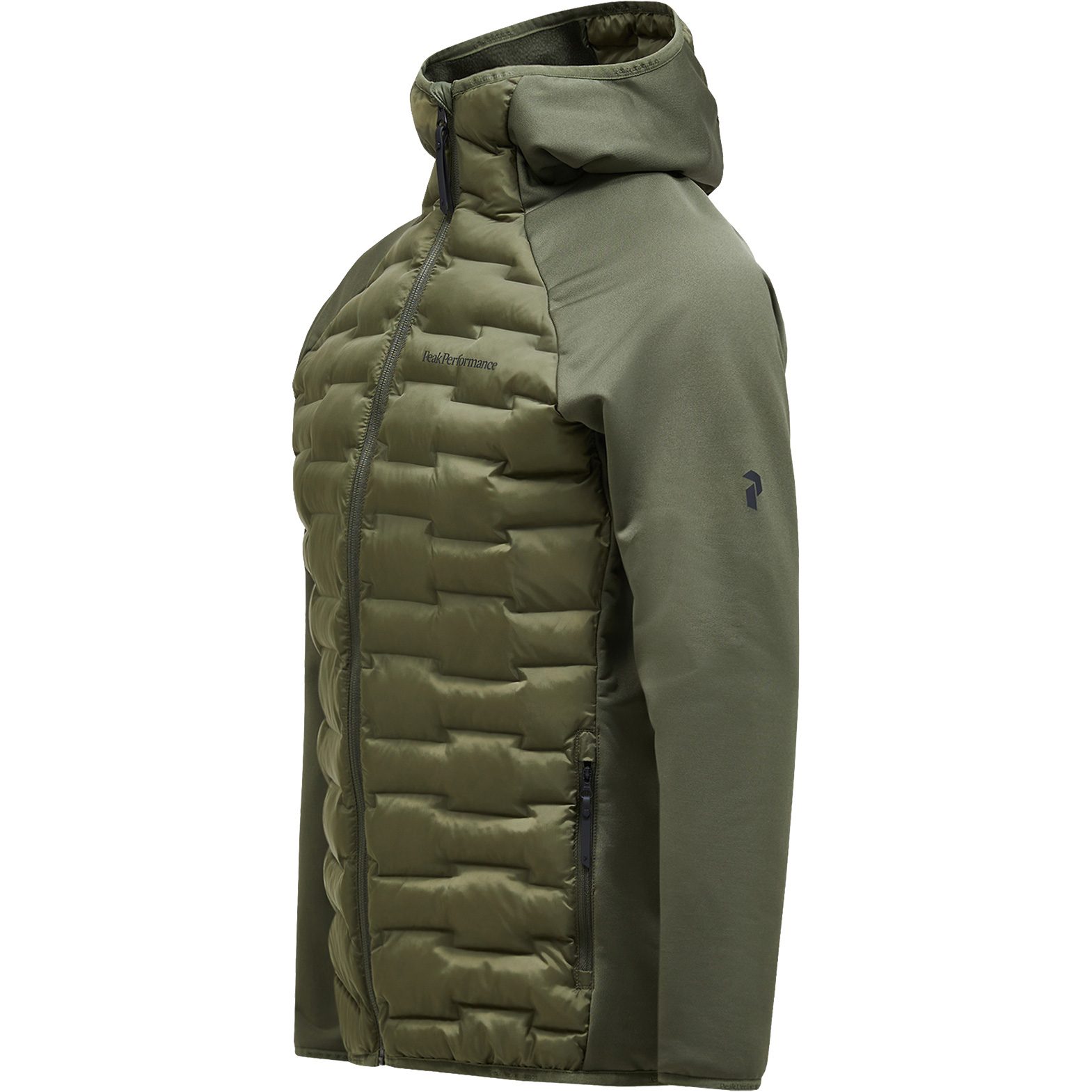 Peak Performance Argon Hybrid Hood Jacke Herren pine needle