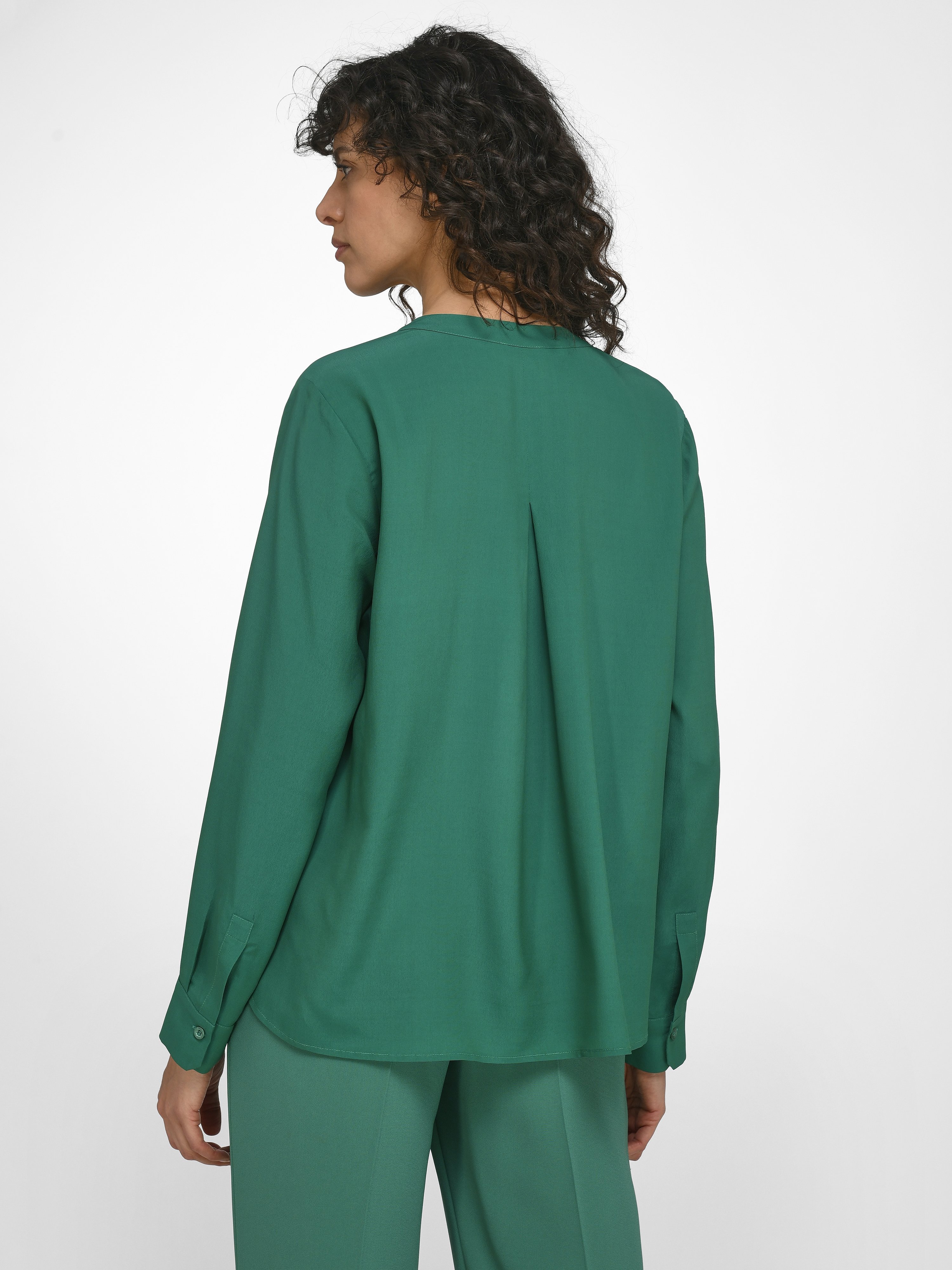 Bluse mit Rundhals-Ausschnitt