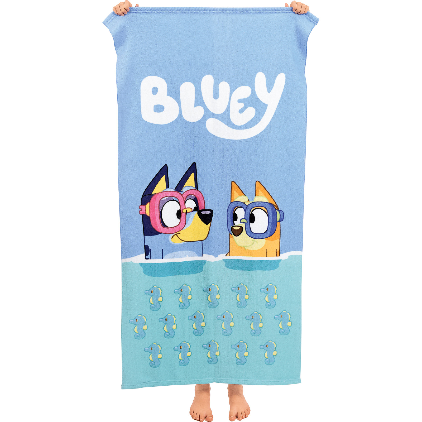 Kinder Badetuch Bluey