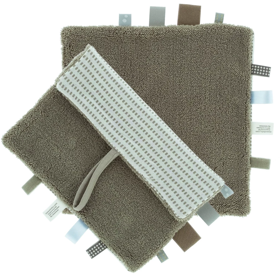 Snoozebaby ORGANIC Comfort Toy - sweet dreaming, Warm Brown