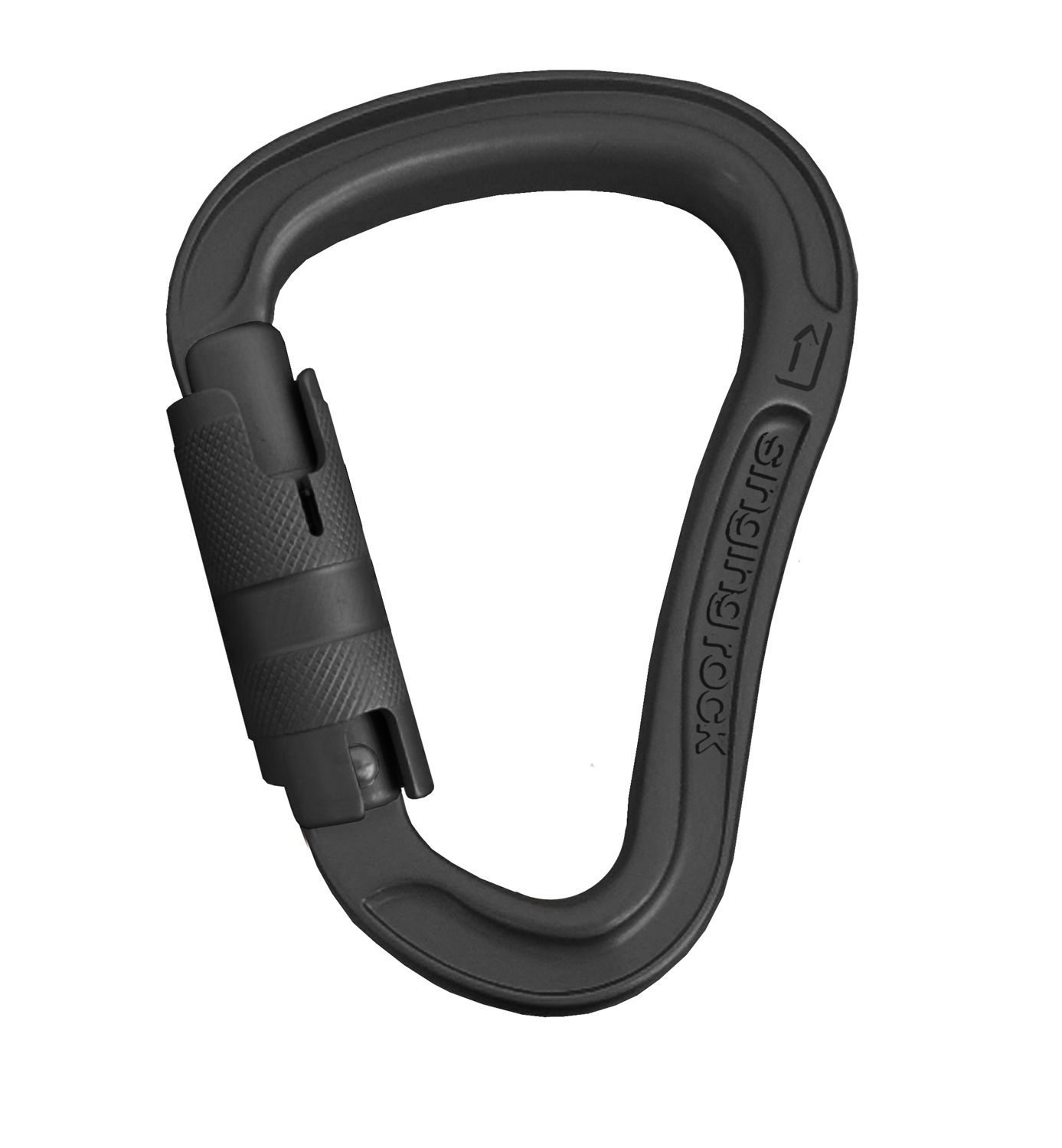 Singing Rock Bora triple lock black