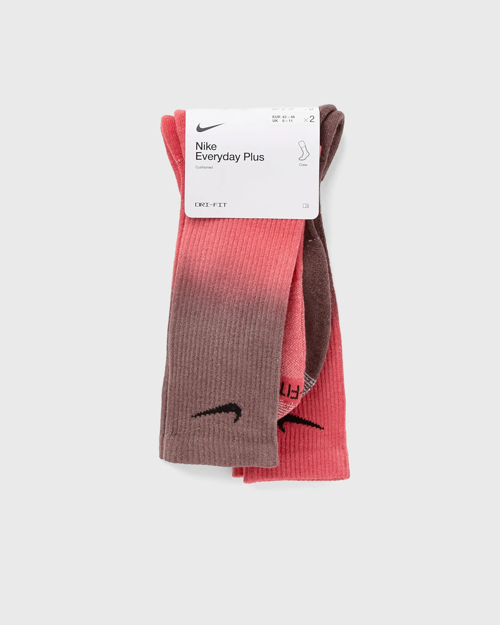 Nike Everyday Plus Cushioned Crew Socks (2 Pairs)