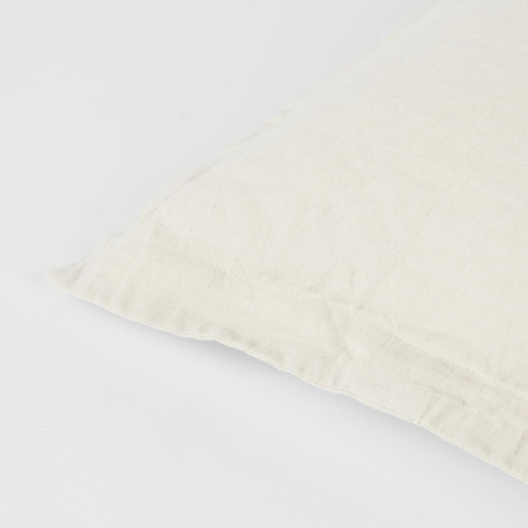 Broste Copenhagen Linn kussen 50x50 Dove Grey