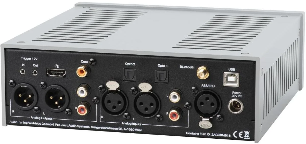Pro-Ject Pre Box RS2 Digital Noir Préamplis hi-fi