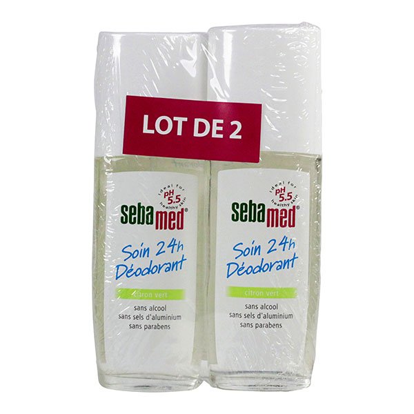 Soin déodorant 24h vaporisateur 2x75ml