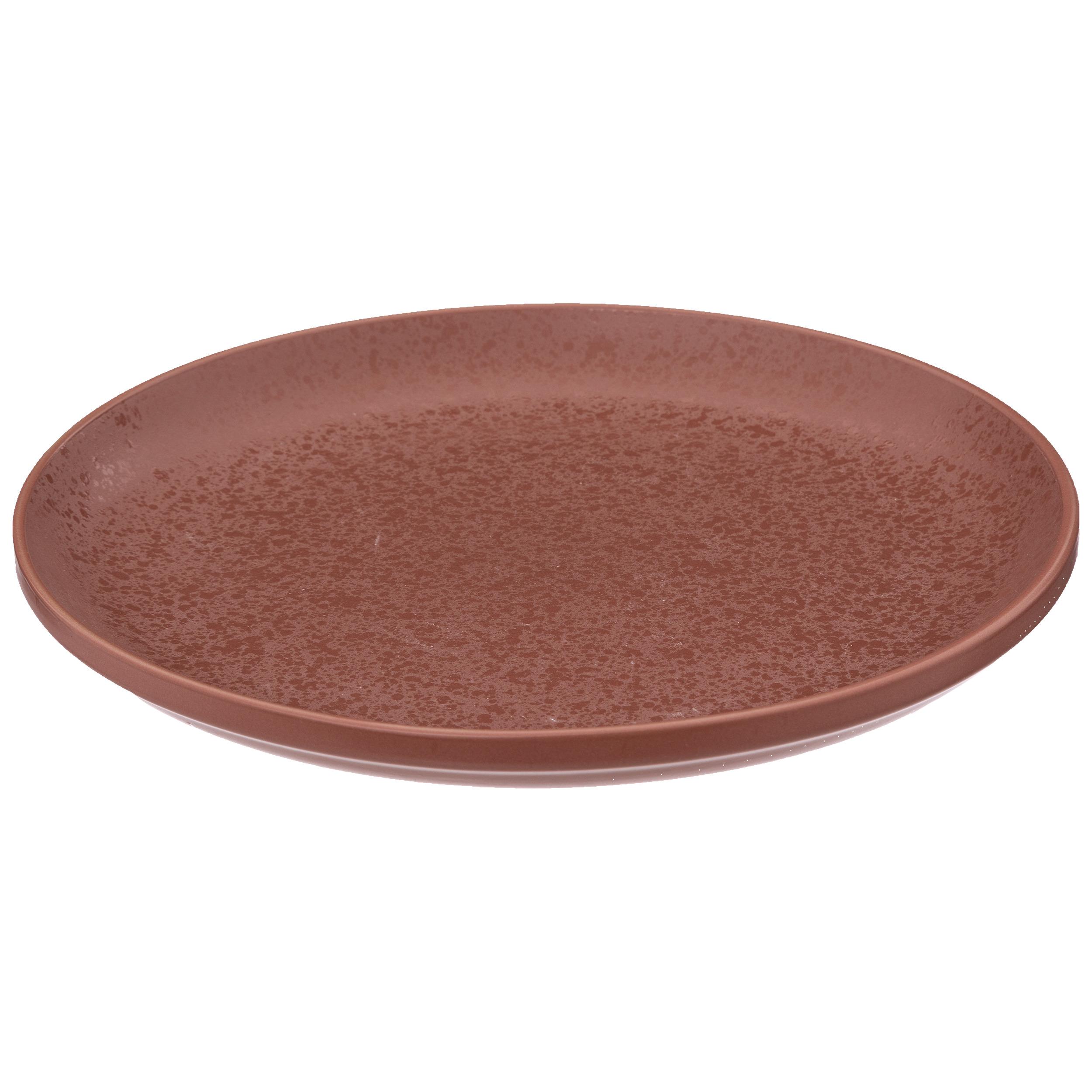 ASSIETTE PLATE LOFT TERRACOTTA D.27CM