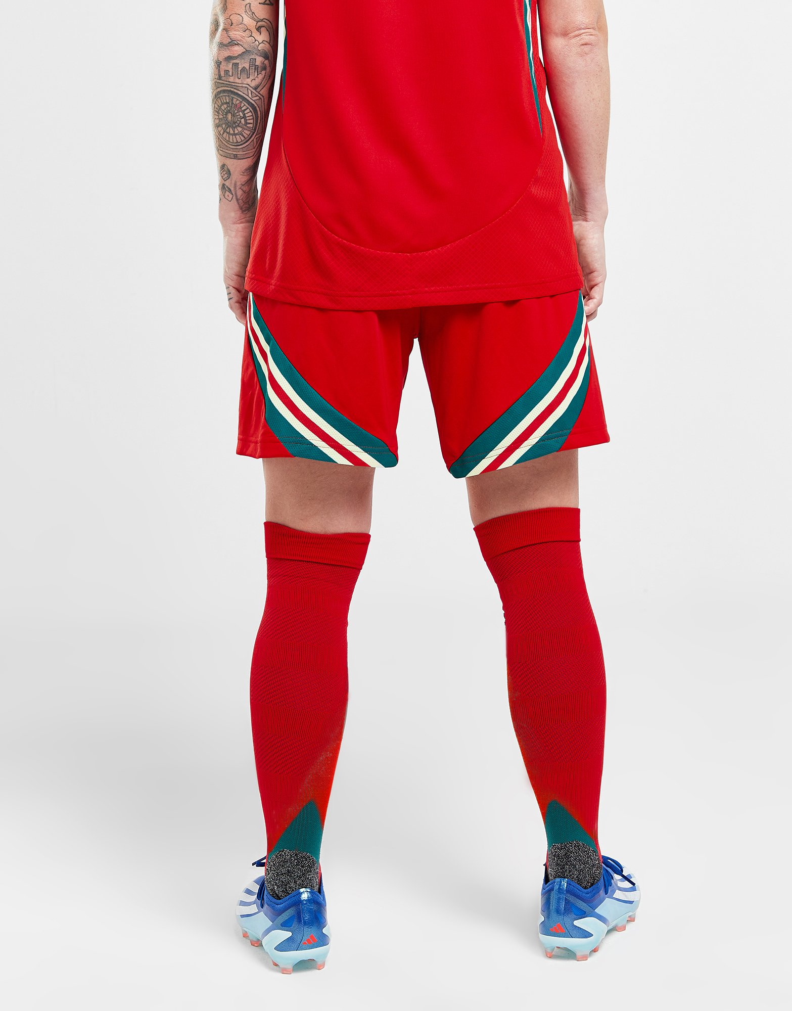 adidas Short Pays de Galles 2024 Match Domicile Femme