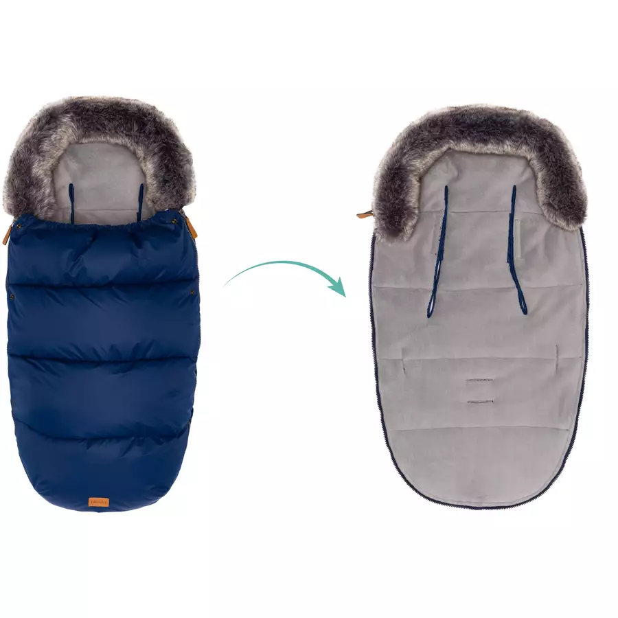 fillikid Winterfußsack Manaslu Blau