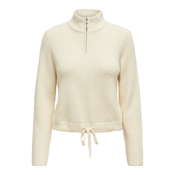 Only Fia Zip High Neck Knit Trui Dames