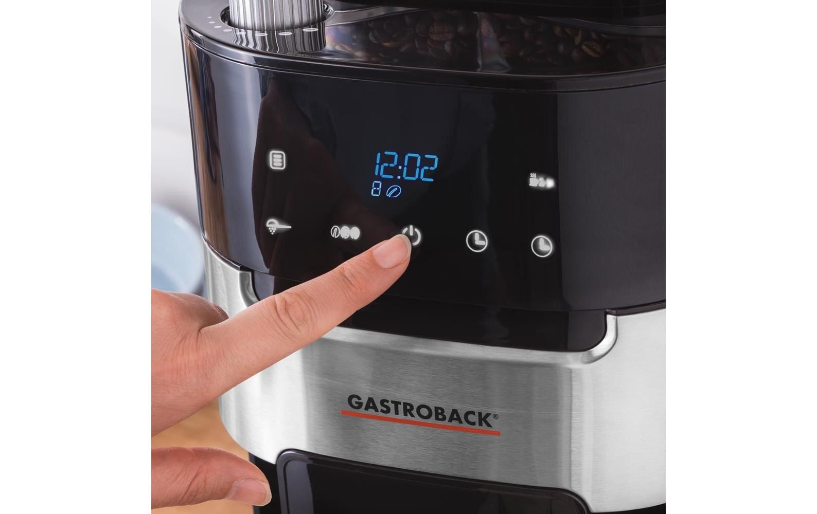 Gastroback Filterkaffeemaschine »Grind & Brew Pro Thermo«