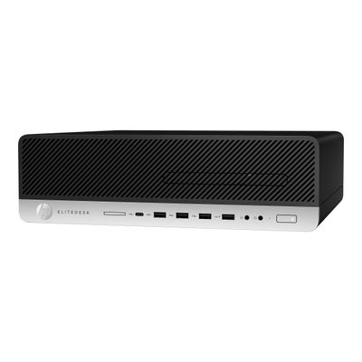 HP EliteDesk 800 G4 SFF - Unité centrale reconditionnée grade B (bon état) - Intel Core i5-8500 - 8 Go - 512 Go SSD