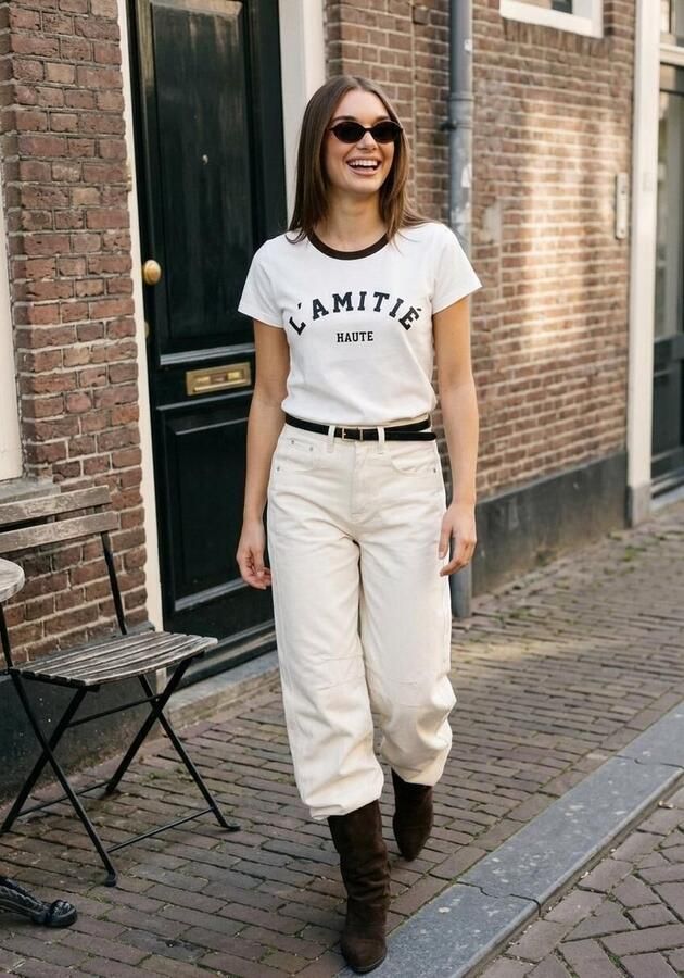 Haboob Celeste suède cowboylaarzen met flap donkerbruin