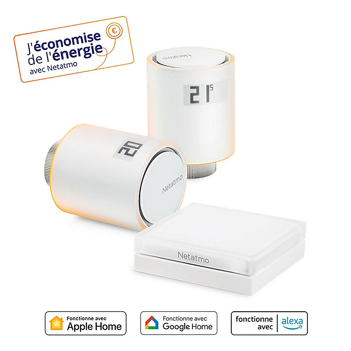 Starter Pack - Têtes Thermostatiques Intelligentes Netatmo