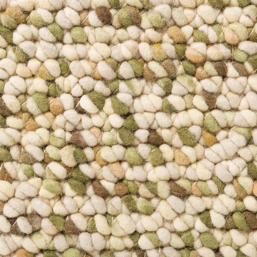 Vloerkleed Moss Green 129837 Pebble  | Brink & Campman