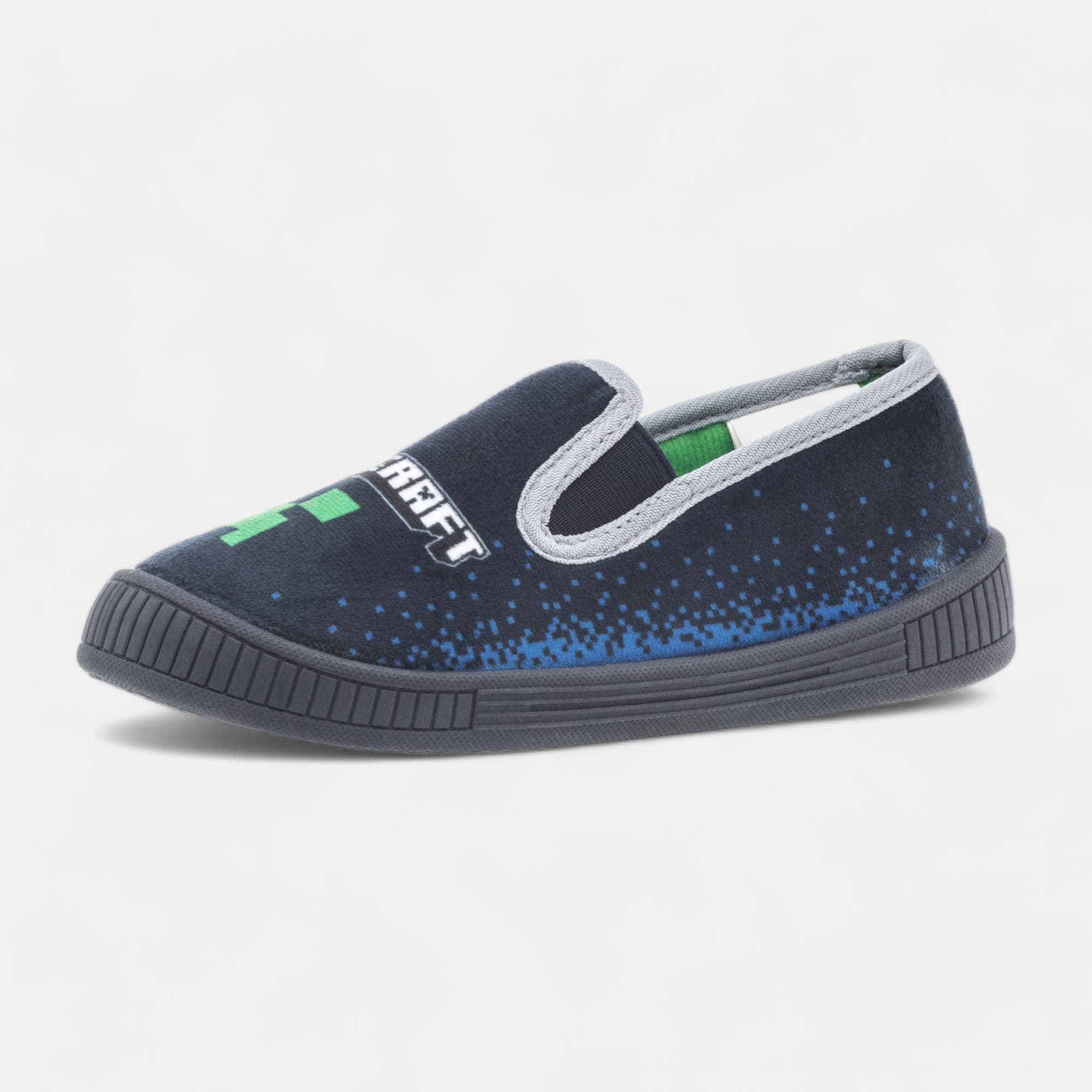 Pantoufles pieds sensibles Garçon bleu marine