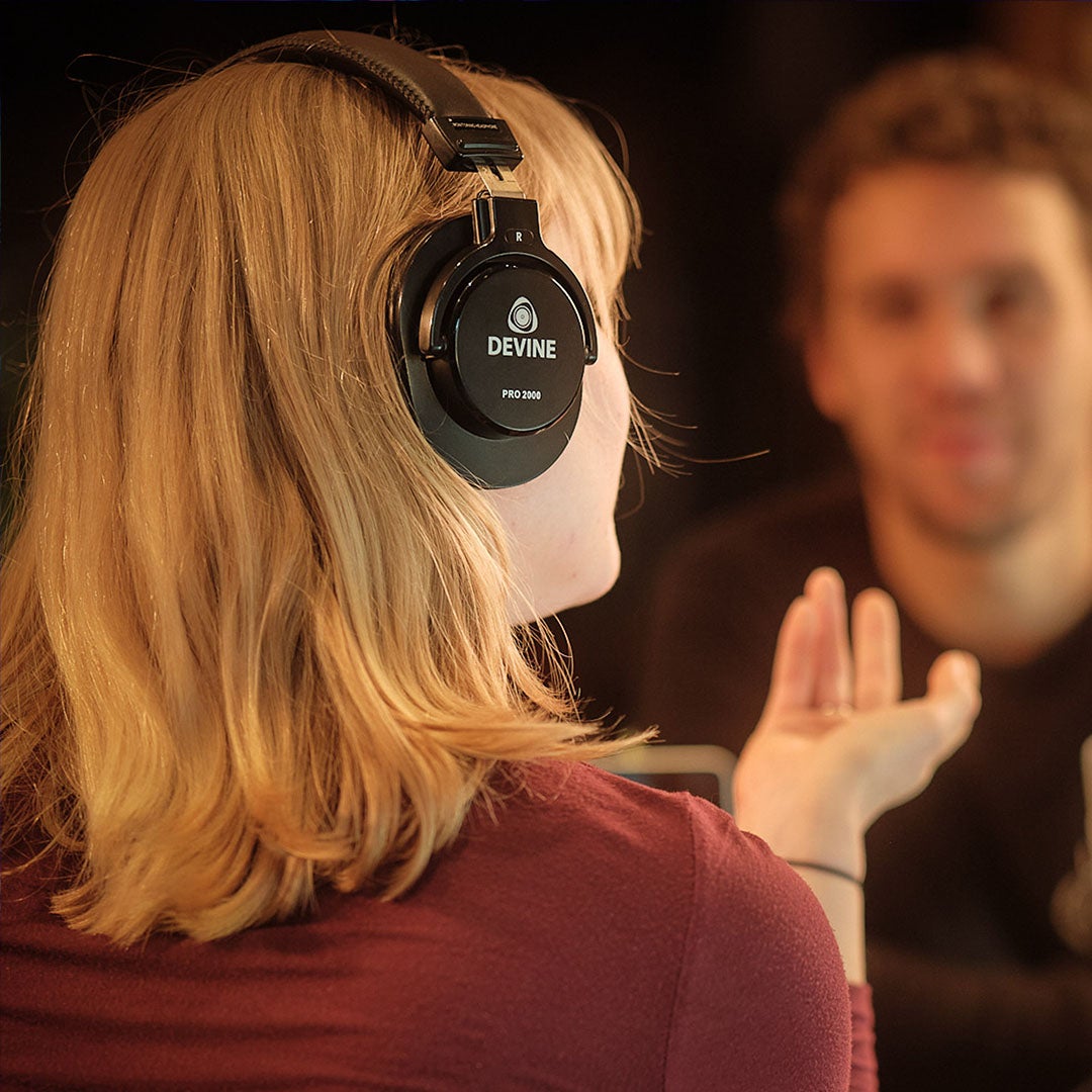 Devine M-Mic PRO USB Podcast Bundel met broadcast arm en hoofdtelefoon