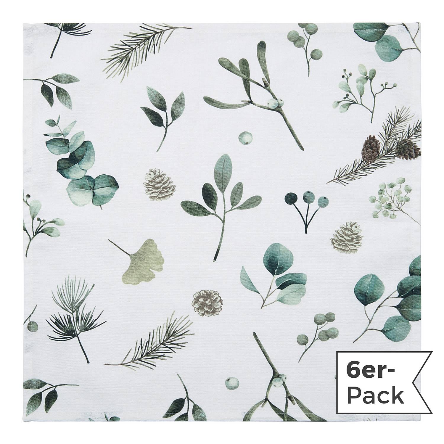 REDBEST Serviette im 6er-Pack