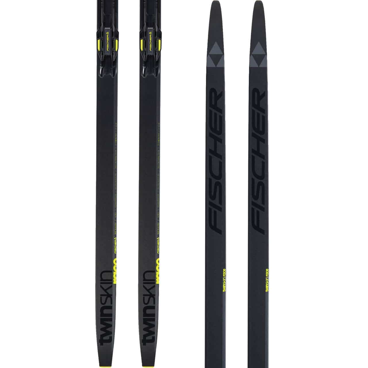 Fischer Twin Skin Race Stiff incl. Bindung (2023/24) | Classic | Langlaufski | Langlauf | XSPO