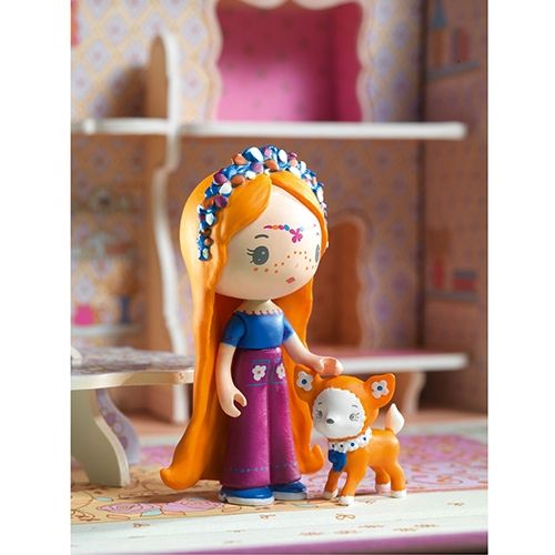 Djeco tinyly draagbaar poppenhuis - bluchka & indie