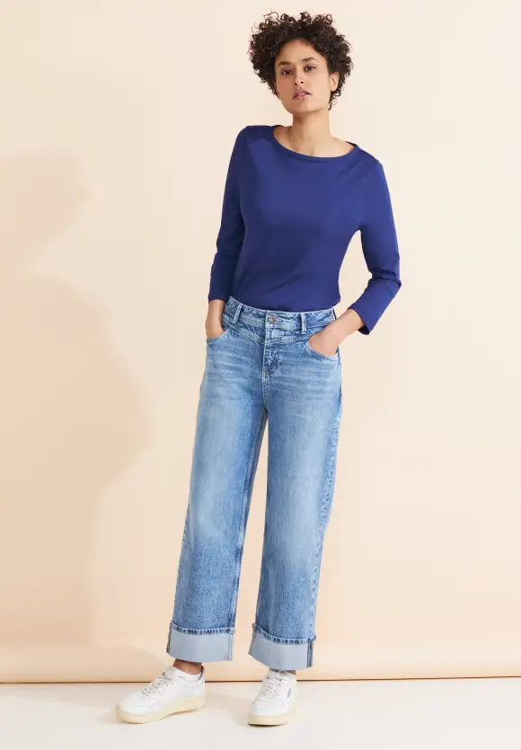 Softes Basic Shirt - intense royal blue