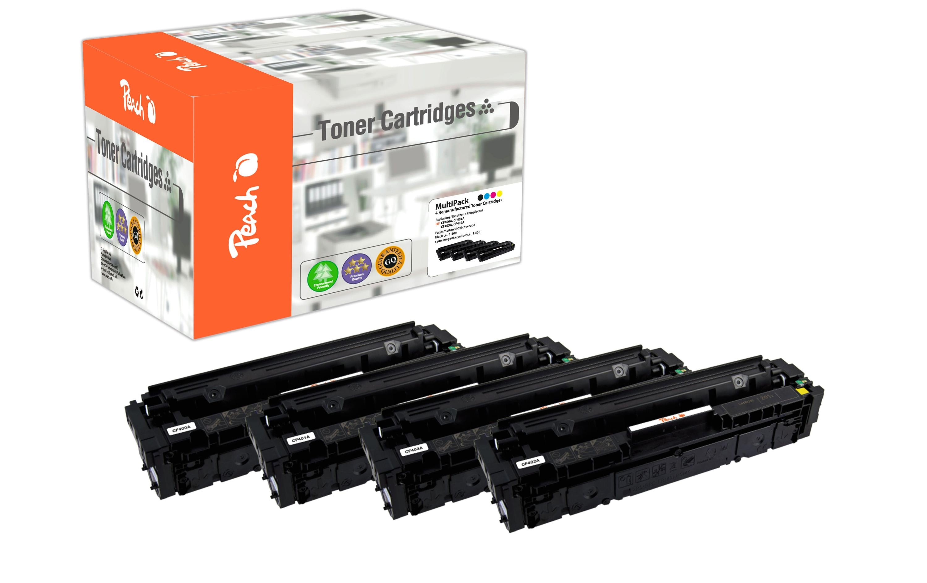 Tonerset HP Nr. 201A Black/Cyan/Magenta/Yellow<br>Toner, Black, Cyan, Magenta, Yellow