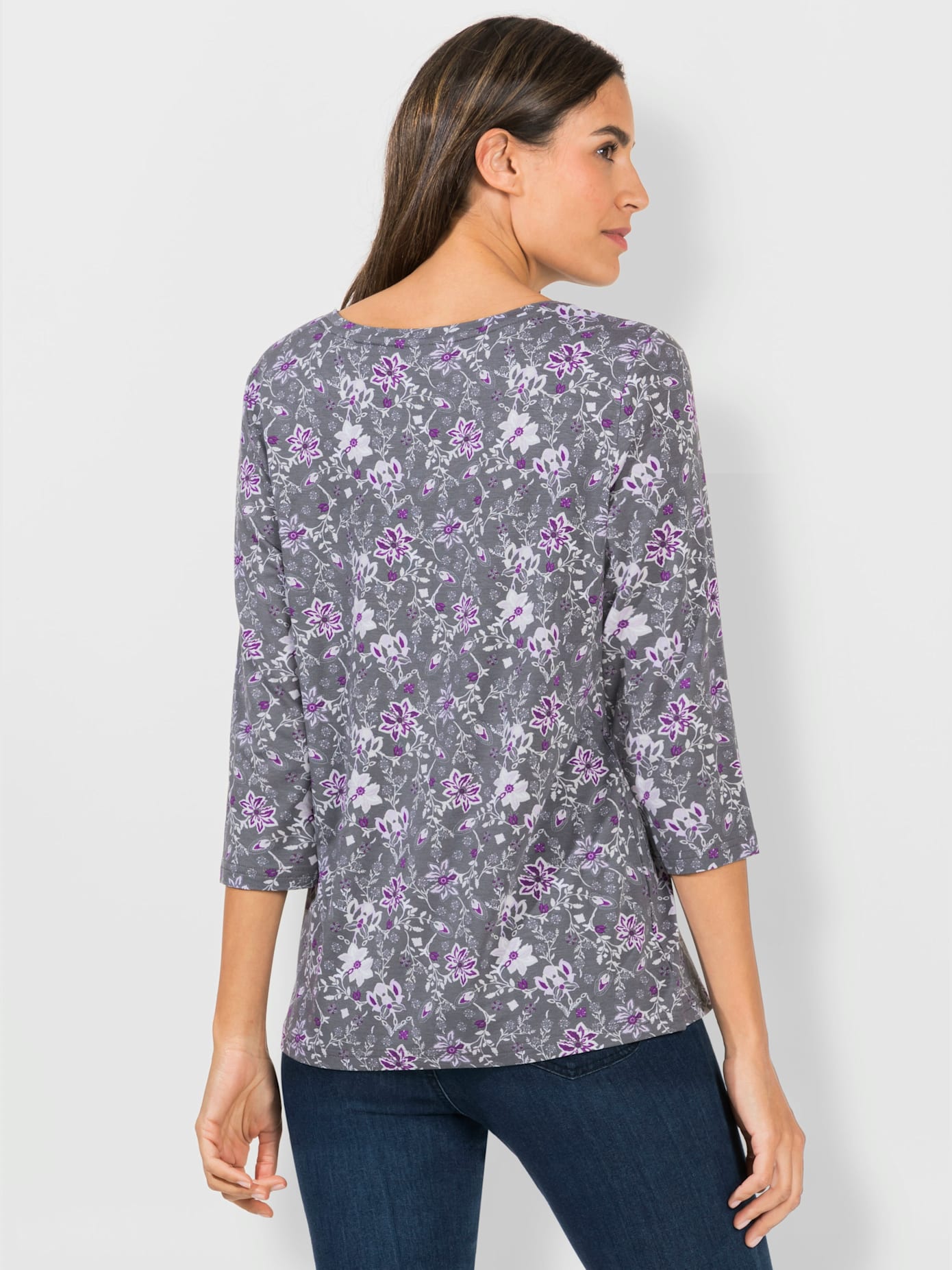 T-shirt imprimé viscose