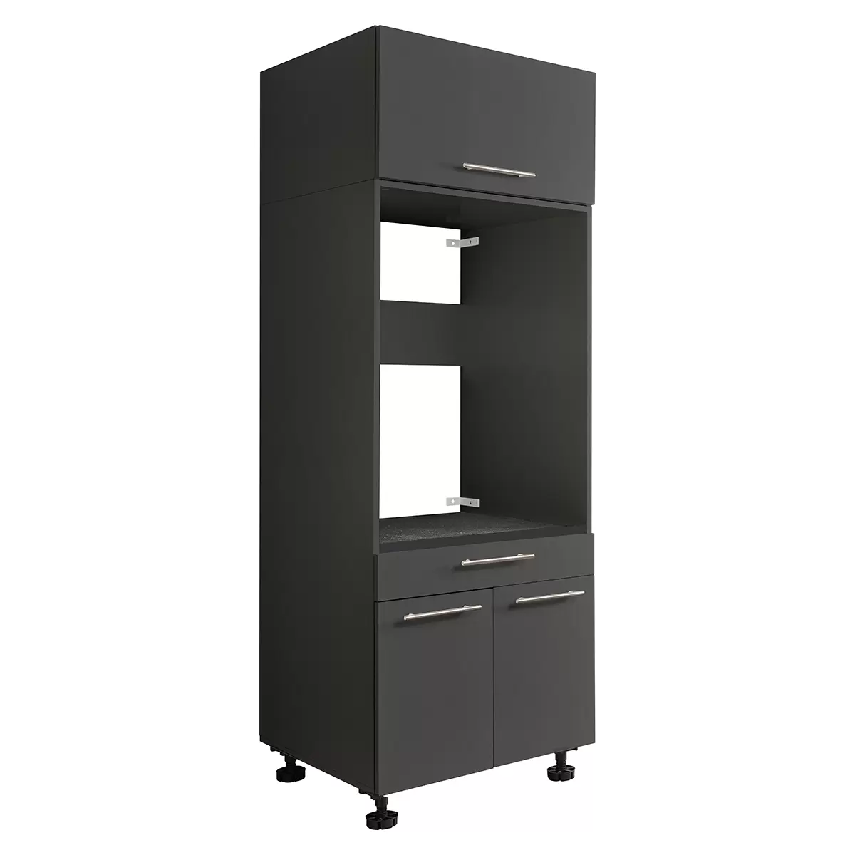 Waschküchen-Schrank Platta Anthrazit