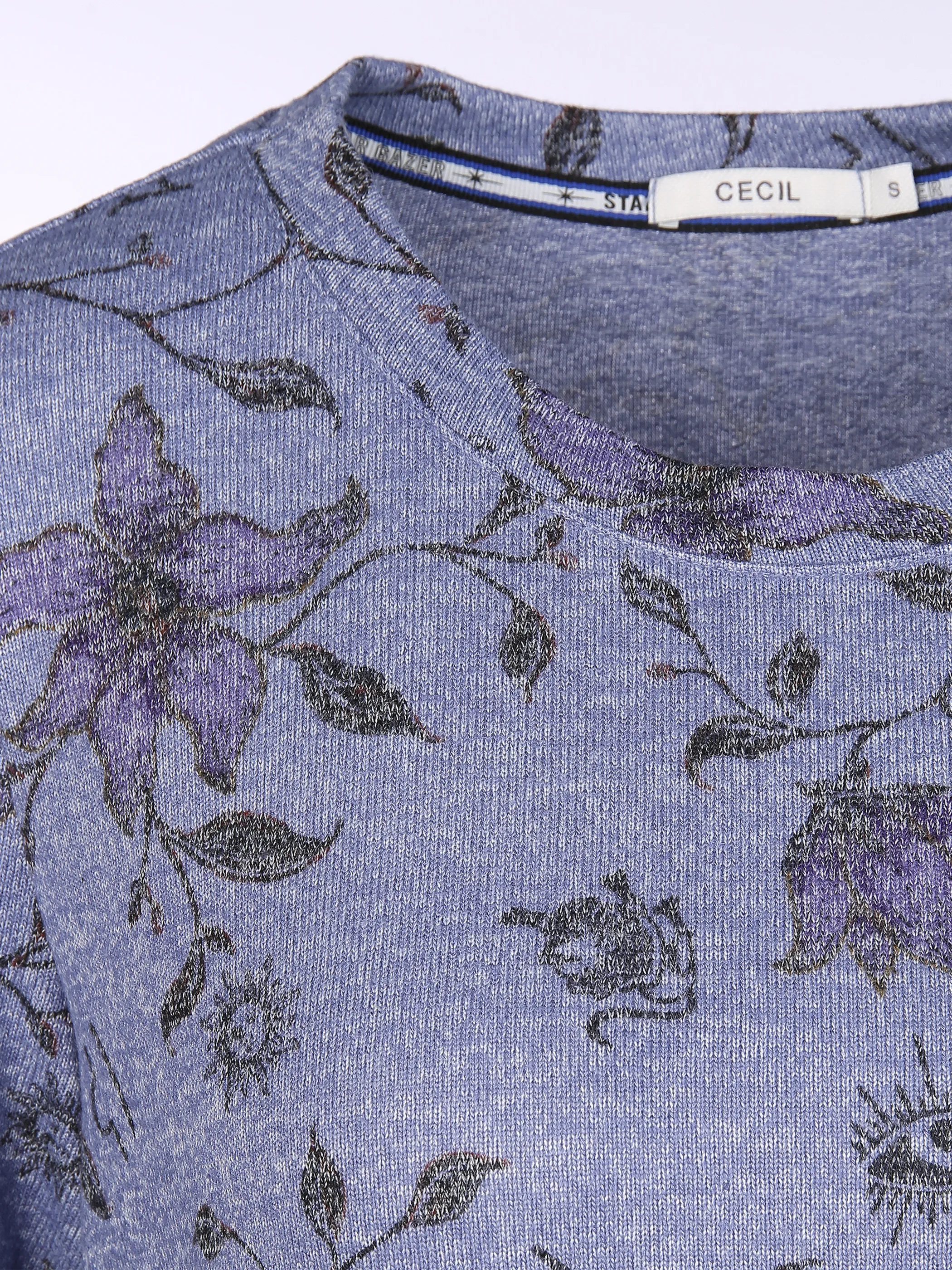 Damen Shirt mit Alloverprint