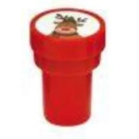 Trendhaus 930262 Kinderstempel Weihnachten, selbstfärbend, 1 Stück, 6-fach sortiert