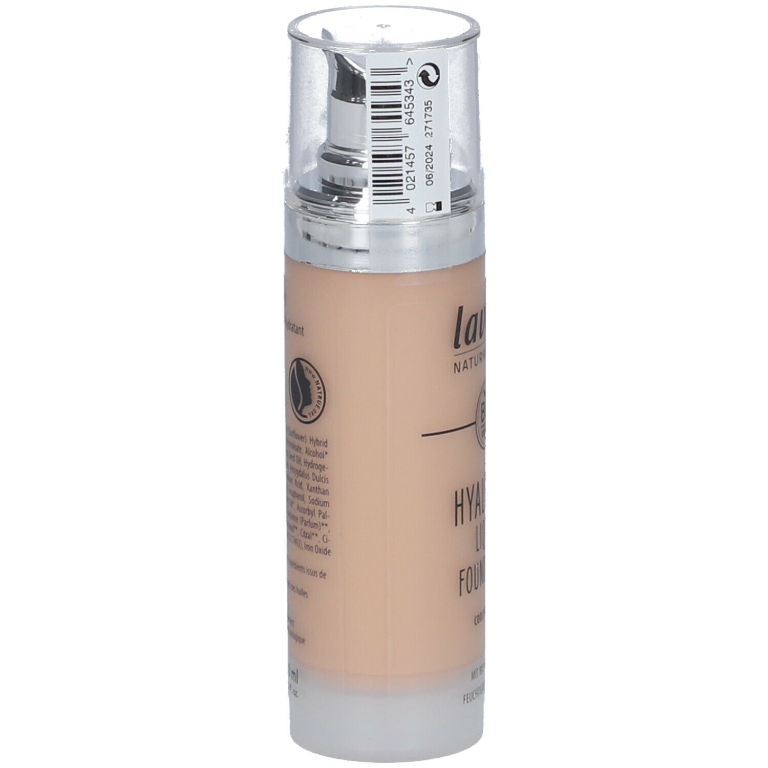 lavera Hyaluron Liquid Foundation Ivory Cool