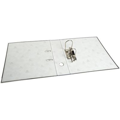 Exacompta - Classeur à levier - Dos 80 mm - A4 - pour 600 feuilles - gris marbré