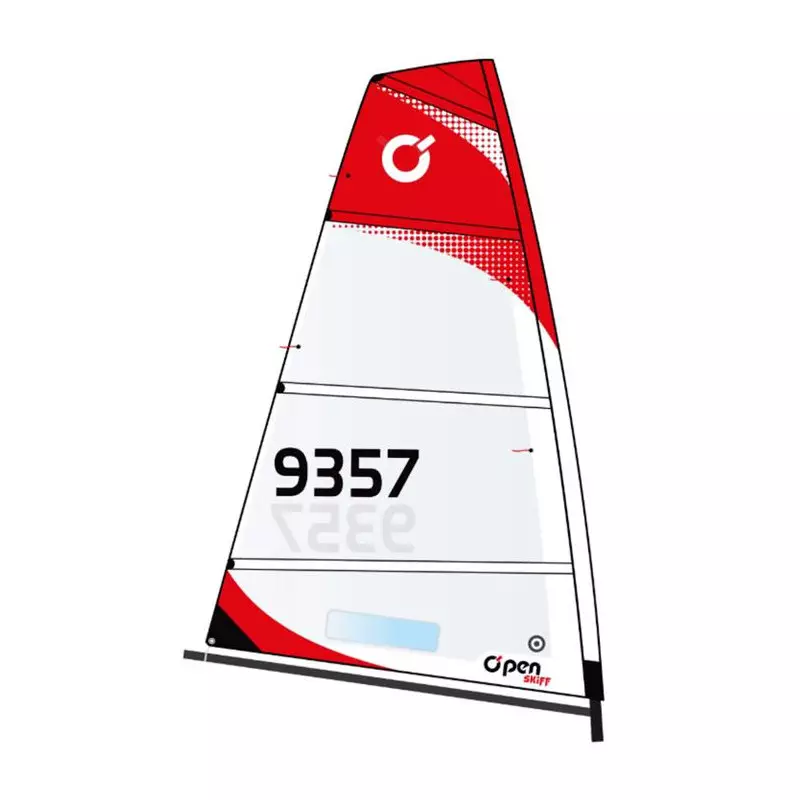 Gréement bateau BIC o´pen skiff rig dacron 3,8