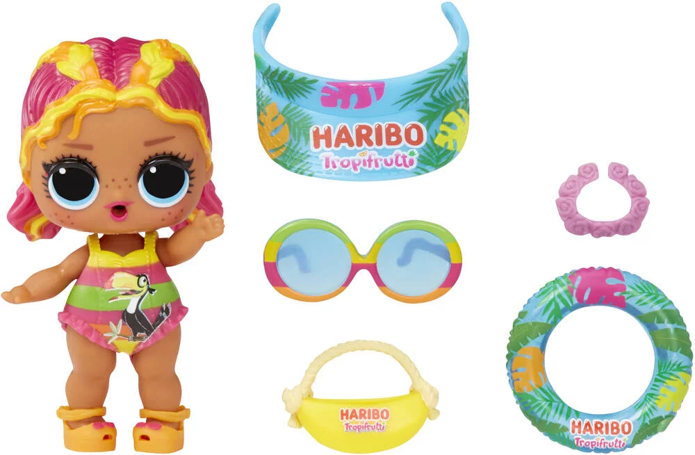 LOL SURPRISE - POUPEE - LOVES MINI SWEETS X HARIBO 7.5 CM