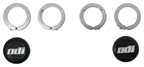 Bagues Odi Lock-On Aluminium Argent